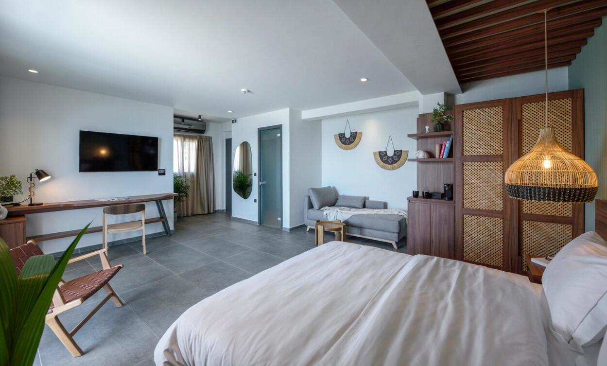 Amyntas Seafront Hotel نيوس مارماراس المظهر الخارجي الصورة