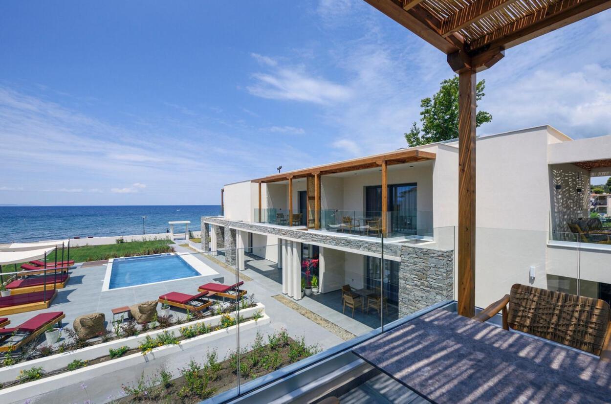 Amyntas Seafront Hotel نيوس مارماراس المظهر الخارجي الصورة